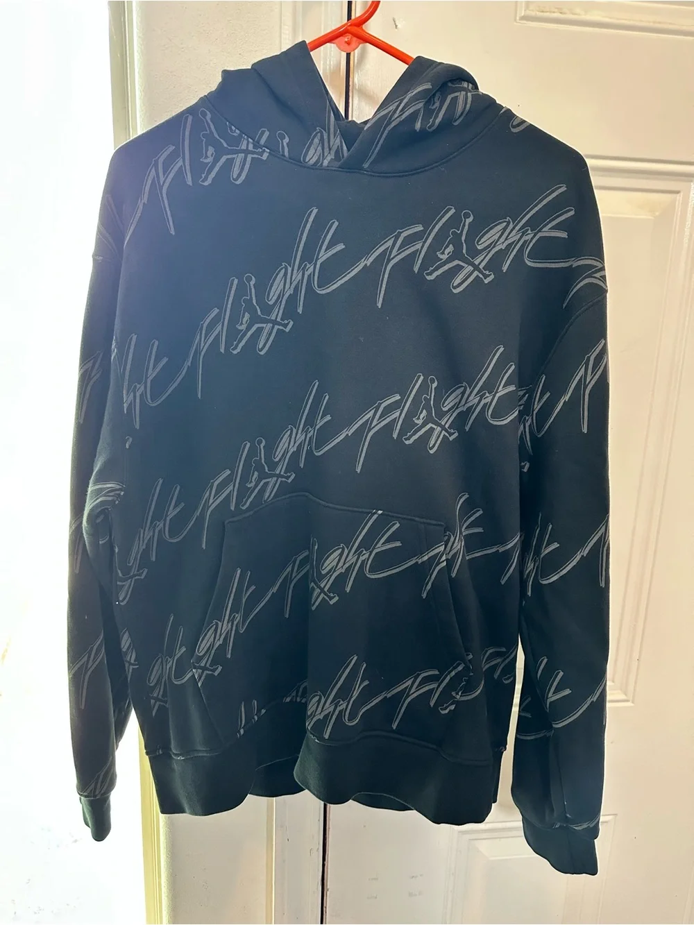 Jordan Flight AOP All Over Print Fleece Pullover Hoodie FB7318-010